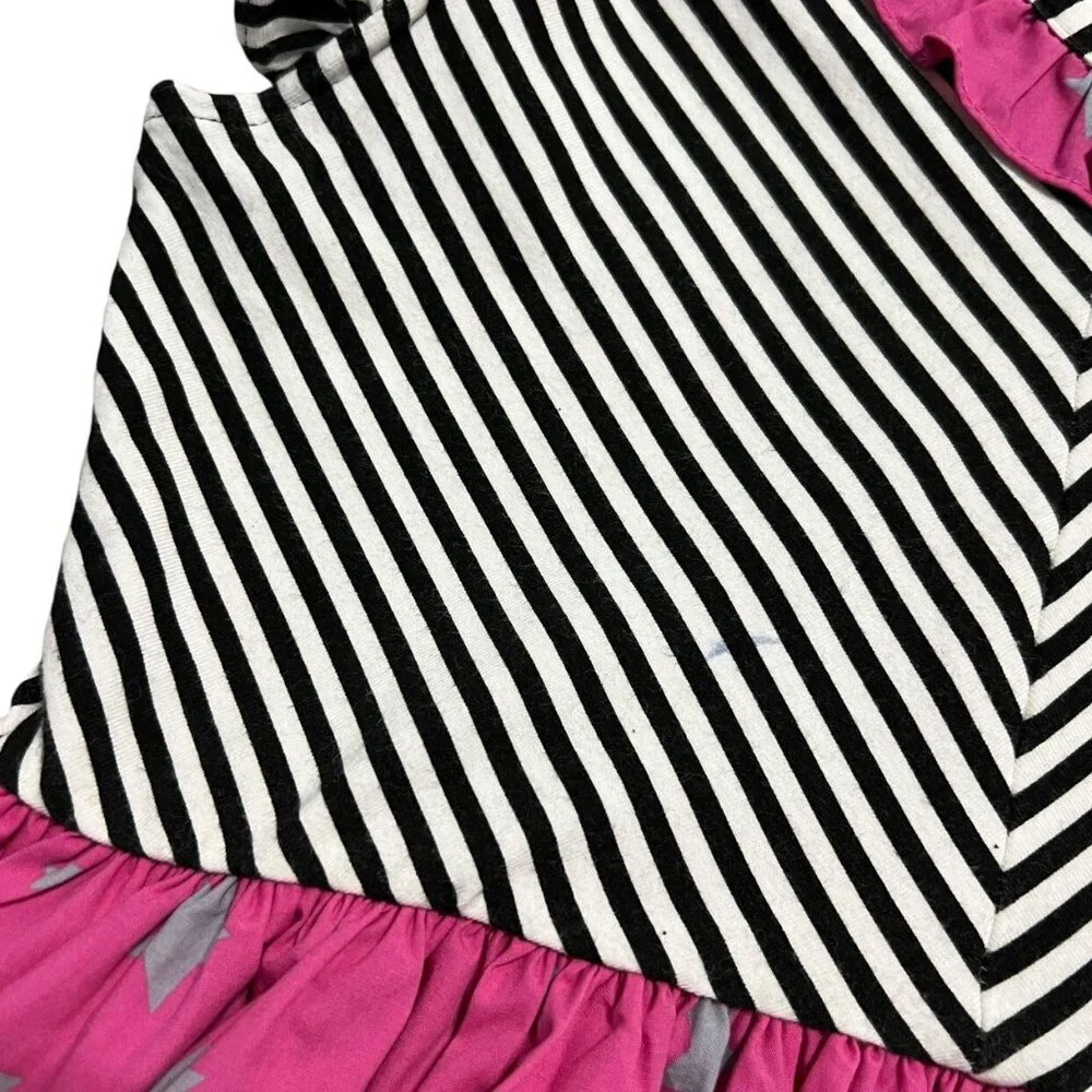 Eleanor Rose 7-8Y Magenta Stars Harper Dress